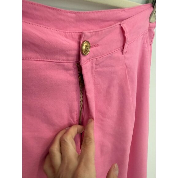 I.N.C. International Concepts Linen-Blend Wide-Leg Pants, size 12 - Picture 13 of 15